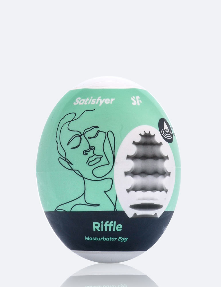 Huevo Masturbador Satisfyer Riffle