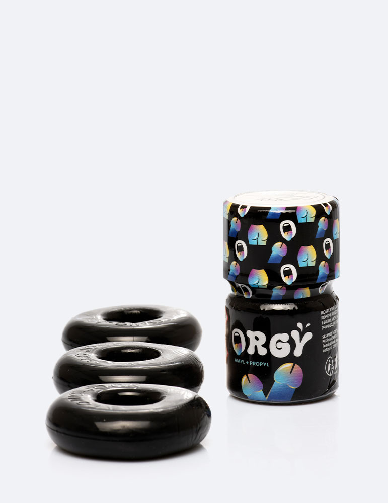 Pack Cockring Lover Pack con Poppers