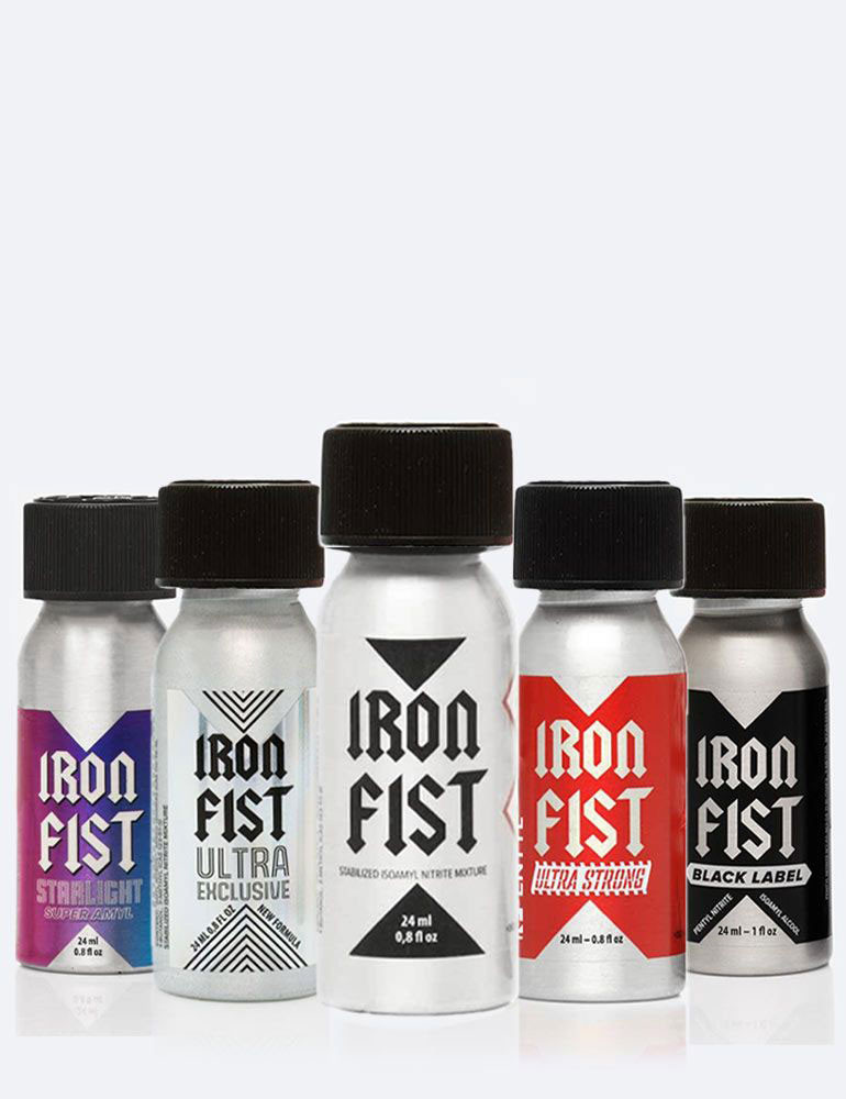 Pack 5 Mix Iron Fist 24 ml