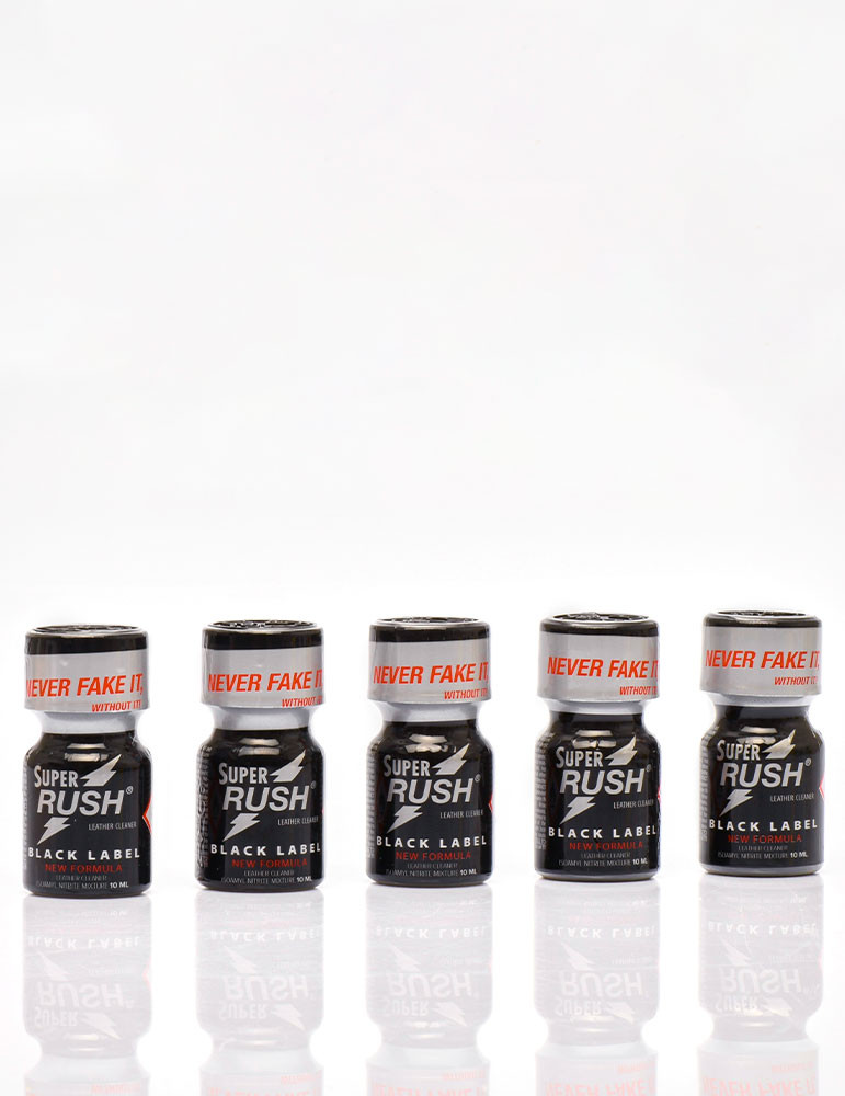 Super Rush Black Label 10 ml x 5